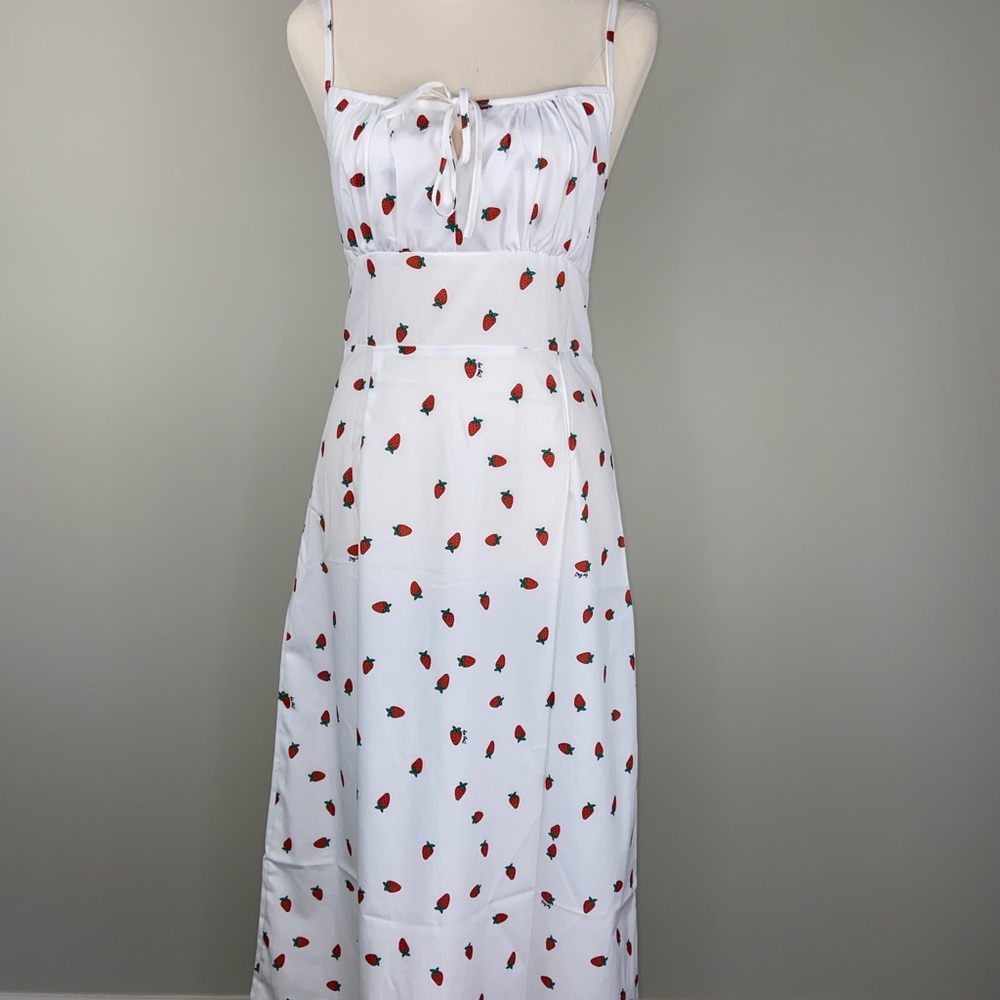 The Strawberry Midi Dress - Picture 3 of 11